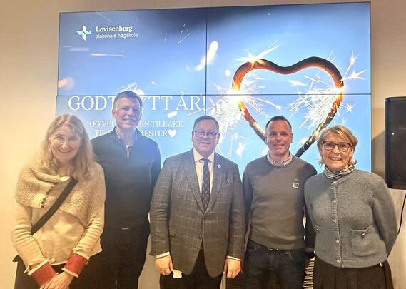 HISTORISK ÅPNING: Mandag åpnet det nye masterprogrammet i i sykepleie innen psykisk helse, rus og avhengighet på Lovisenberg Diakonale Høyskole i Oslo.