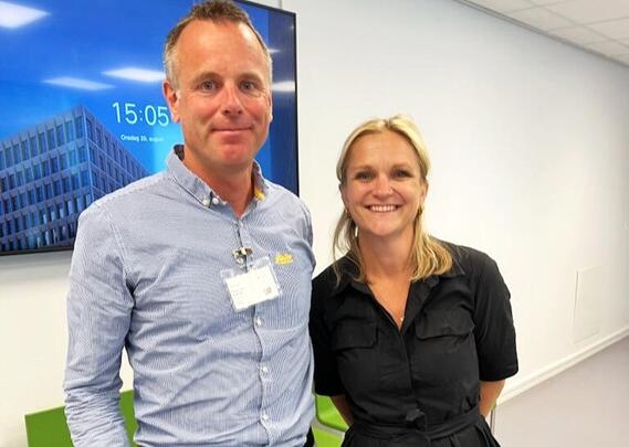 Espen Gade Rolland og Ellen Rønning-Arnesen