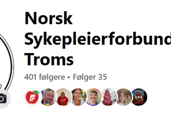 NSF Troms sin facebookside