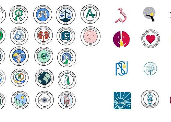 Faggrupper alle logo