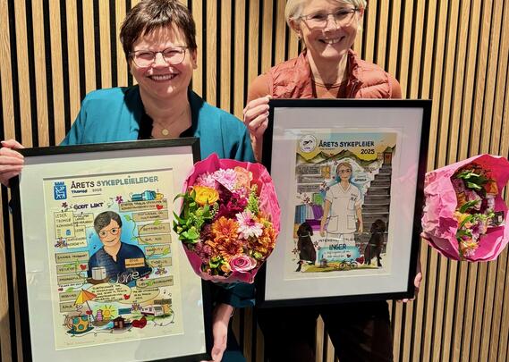 June Elisabeth Eikrem og Inger Endresen