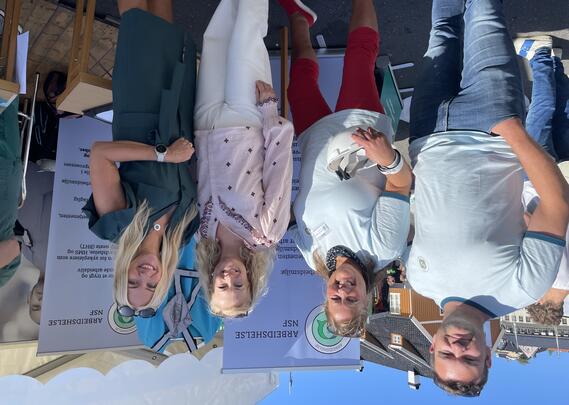 Deltakerne sammen med Lill Sverresdatter