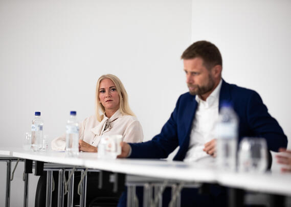 Bent Høie og Lill Sverresdatter Larsen