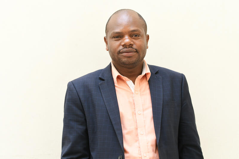 Papias Iyakaremye, sykepleier i Rwanda