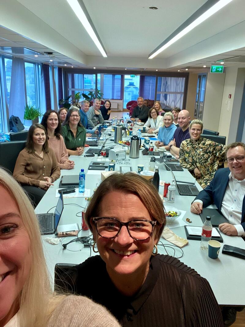 Tone W. Trøen og forbundsstyret