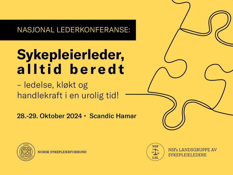 Nasjonal lederkonferanse for sykepleierledere
