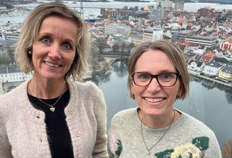 Siri Rugland Ree og Aud Hølland Riise