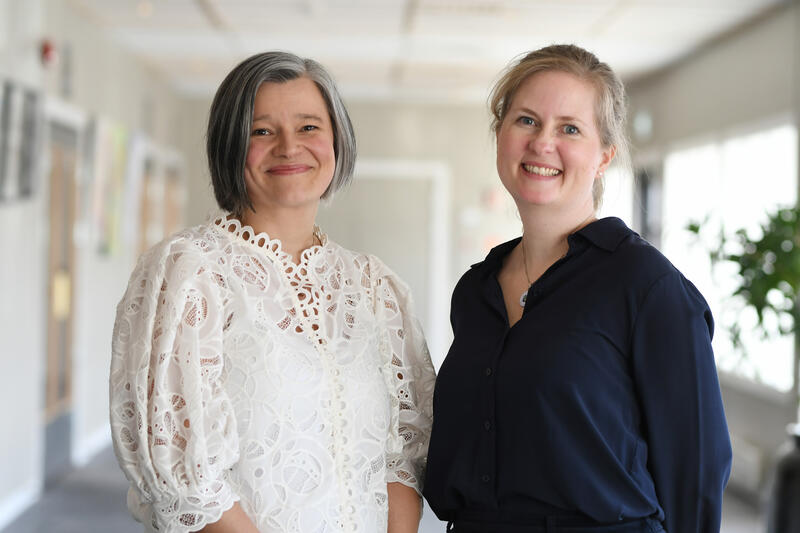 Marthe Medby Røyne-Helgesen og Tiril Bringsrud Svensen 