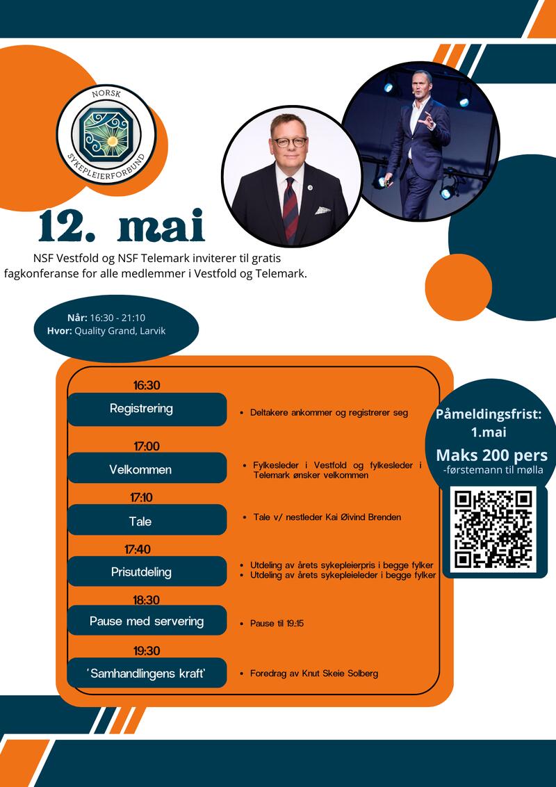 Program 12.mai Vestfold og Telemark