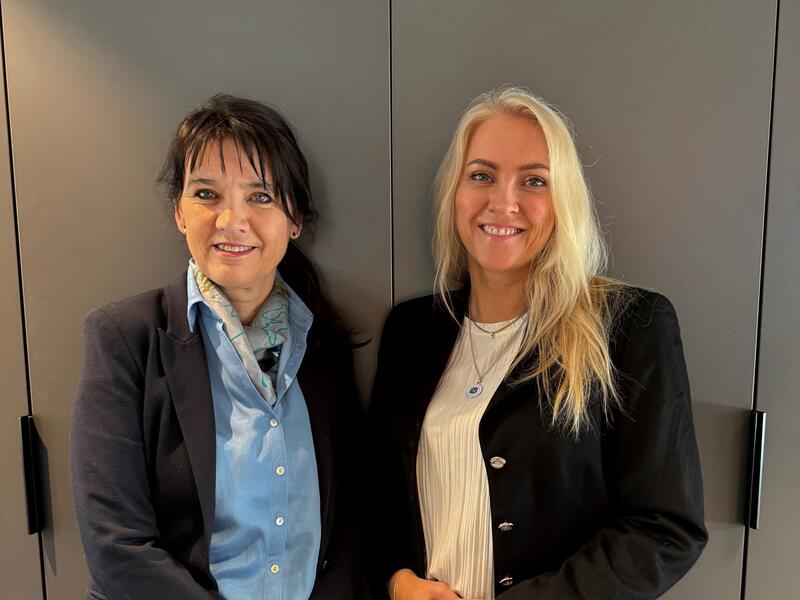 Anne Kari Bratten i Spekter og Lill Sverresdatter Larsen i Unio/NSF