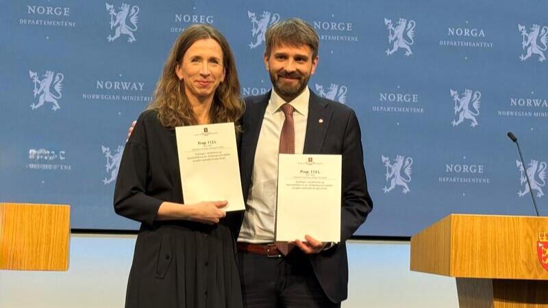 Astri Aas-Hansen og Jan Christian Vestre