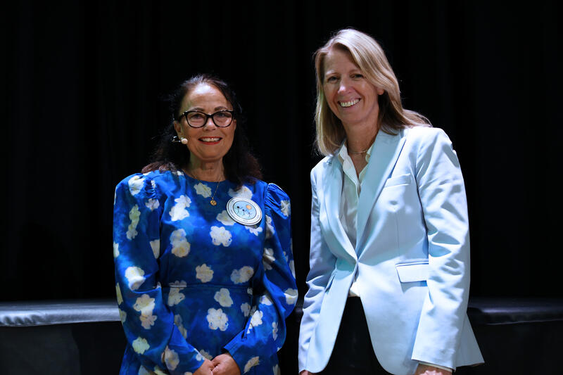 Ann Karin Swang og Mina Gerhardsen