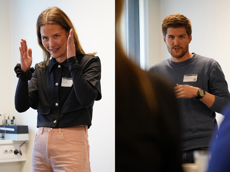 Kathrine Oldenborg og Torjus Hagen Jøsendal