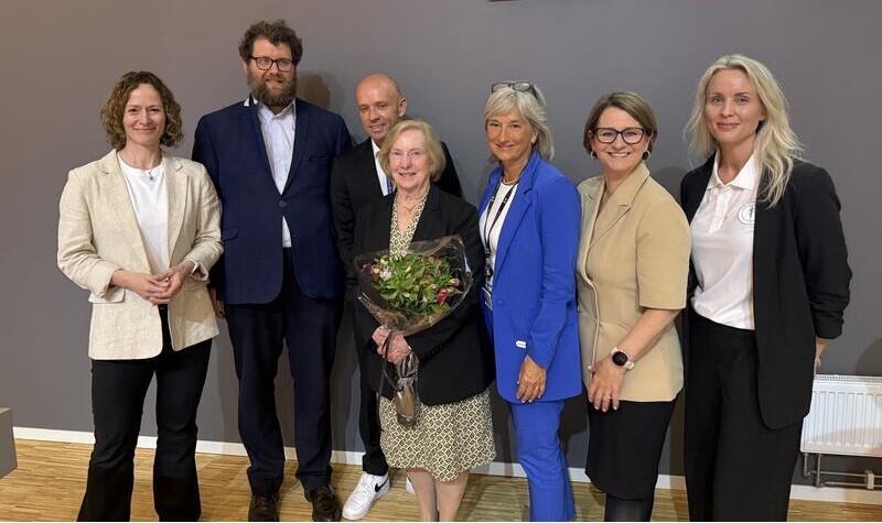 Deltakere i debattpanelet.