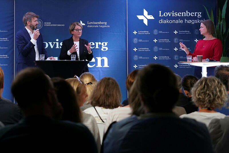 Jan Christian Vestre, Tone W. Trøen og Anne Ekornholmen
Lovisenbergduellen 2025