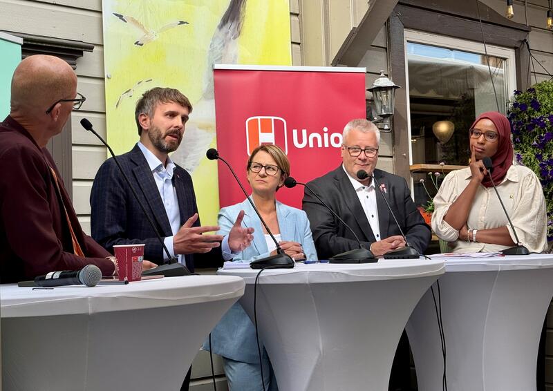 Erik Aasheim, Jan Christian Vestre, Tone Trøen, Bård Hoksrud og Marian Hussein