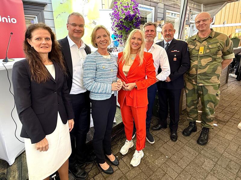 Deltakere på arrangementet "Helseberedskap i en ny verdensorden"