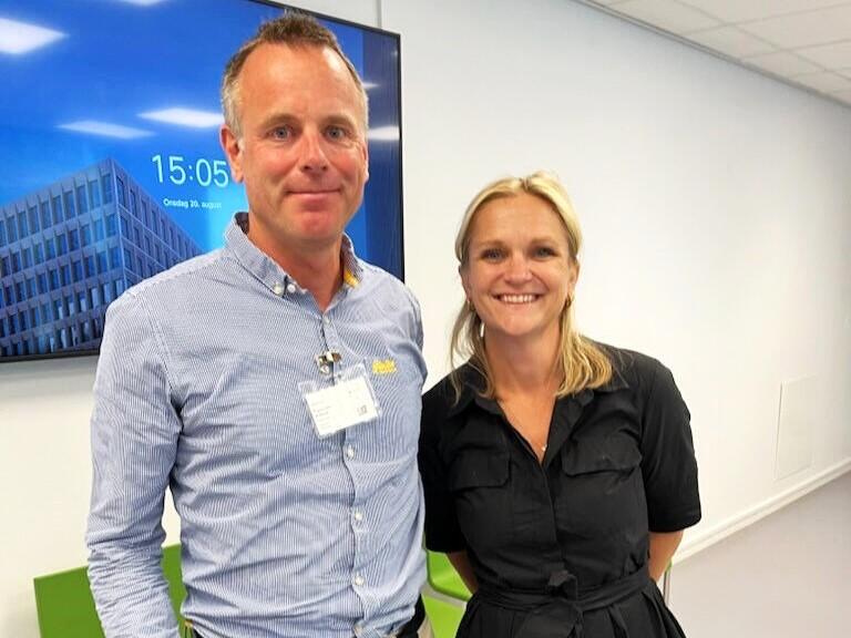 Espen Gade Rolland og Ellen Rønning-Arnesen