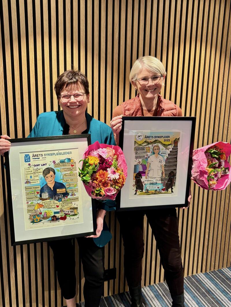 June Elisabeth Eikrem og Inger Endresen