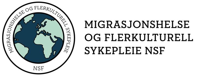 logo og navnetrekk Migrasjonshelse og flerkulturell sykepleie NSF