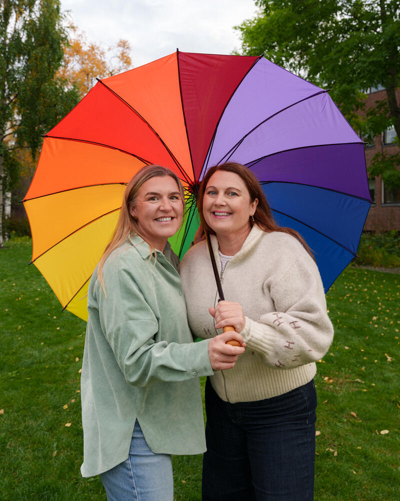 Randi Rudi og Linda Therese Norrie