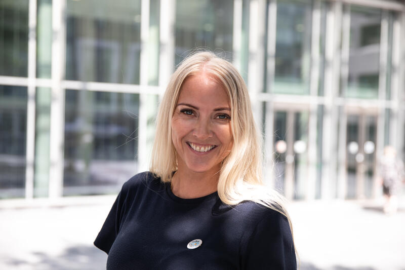 Forbundsleder Lill Sverresdatter Larsen